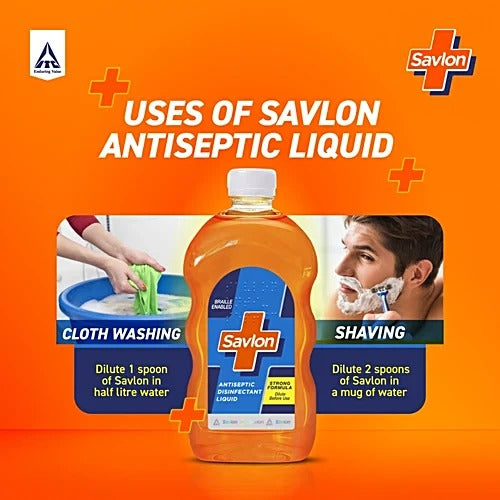 Savlon Antiseptic Disinfectant Liquid, 1 L