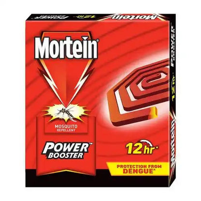Mortein Power Booster Mosquito Repellent Coil, Pleasant Fragrance, 10 pcs Carton