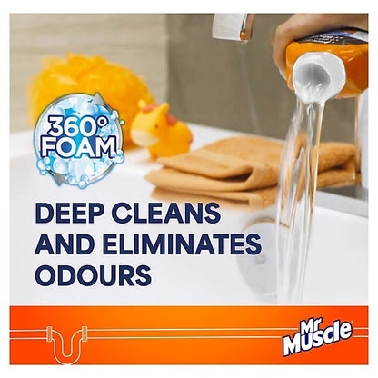 Mr Muscle Expanding Foam Drain cleaner 500ml