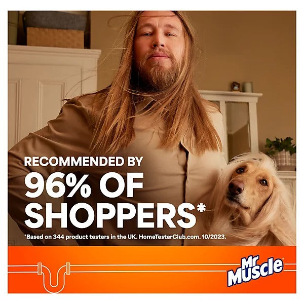 Mr Muscle Expanding Foam Drain cleaner 500ml