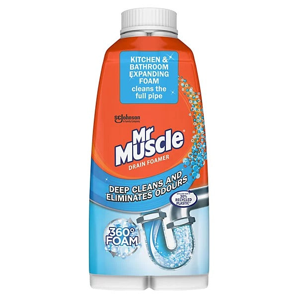 Mr Muscle Expanding Foam Drain cleaner 500ml