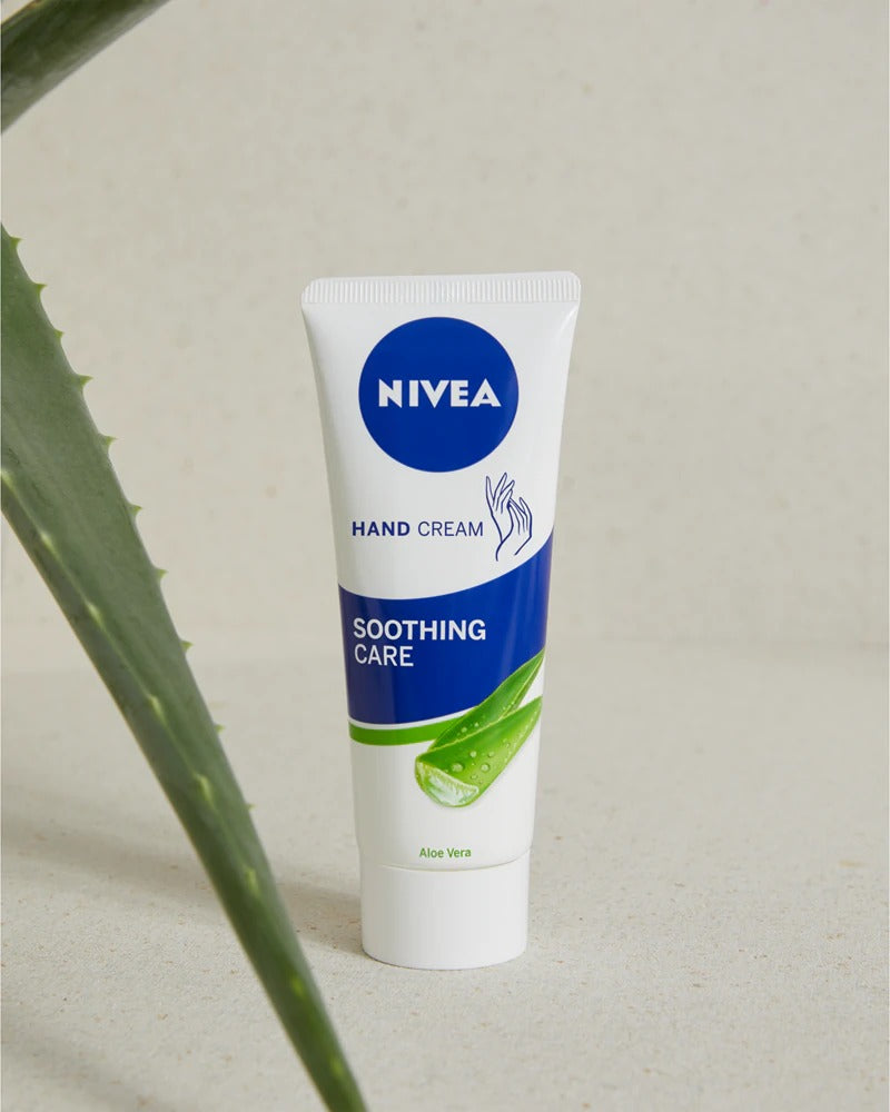 Nivea Hand Cream, Soothing Care Aloe Vera, 75ml