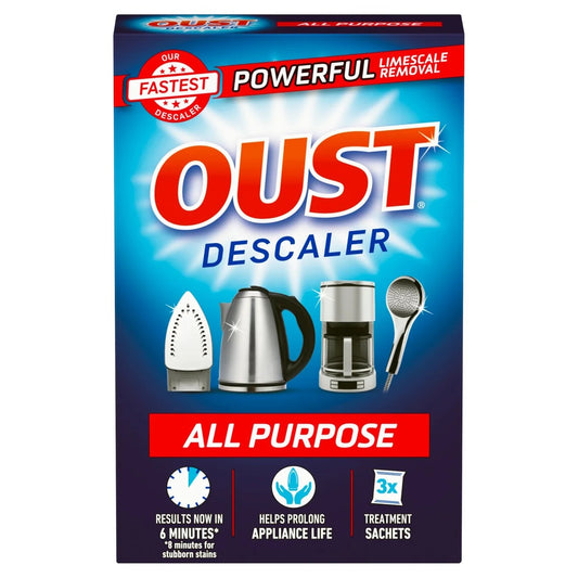 Oust All Purpose Descaler Sachets 3x25ml