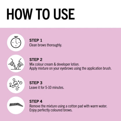 Schwarzkopf Eyebrow Tint - Dark Brown