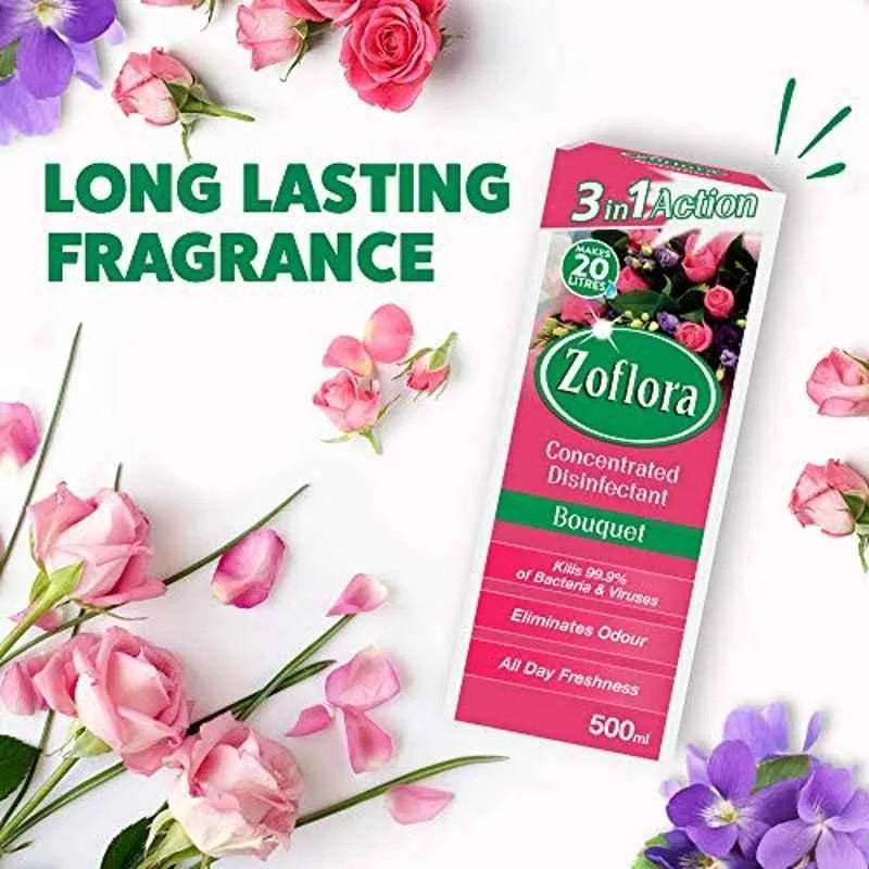 Zoflora Bouquet Multipurpose Concentrated Disinfectant 500ml