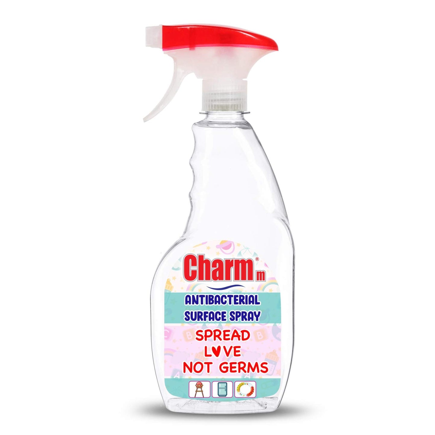 Charmm Antibacterial Surface and Toy Cleaner Spray 650ml
