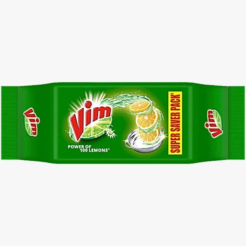 Vim New Superfast Vim Dishwash Bar, 200 g (Pack of 4)