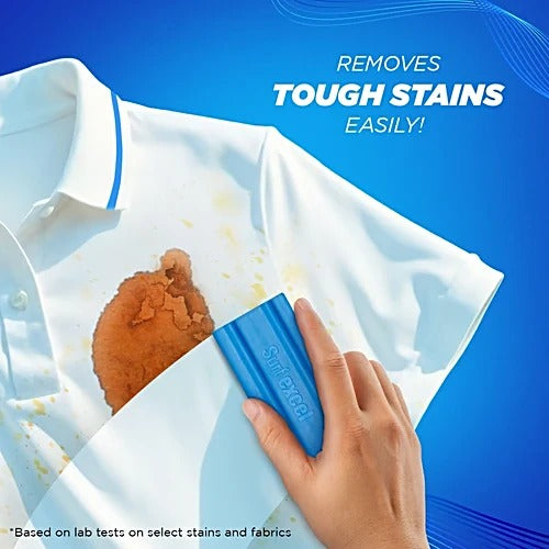 Surf Excel Stain Eraser Detergent Bar, 200 g (Pack of 4)