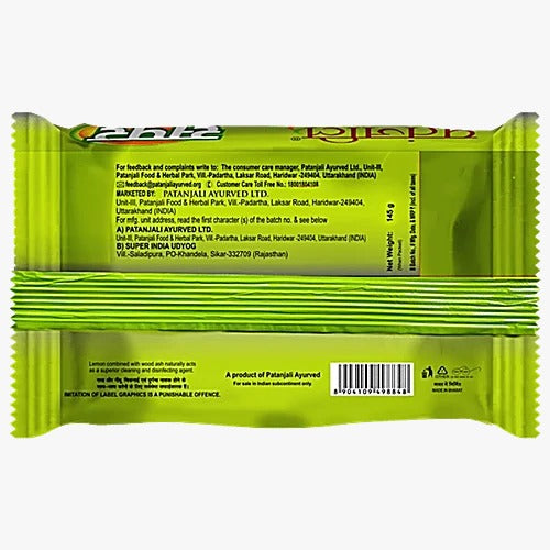 Patanjali Super Dishwash Bar, 225 g