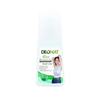 Deonat Aloe Mineral Deodorant Roll On 65ml