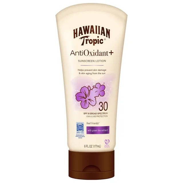 Hawaiian Tropic Skin Defense Sunscreen Lotion SPF 30 - 6 fl oz (177 ml)