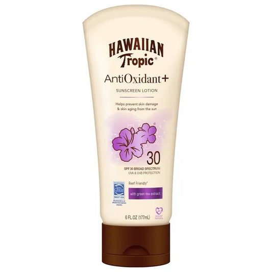 Hawaiian Tropic Skin Defense Sunscreen Lotion SPF 30 - 6 fl oz (177 ml)