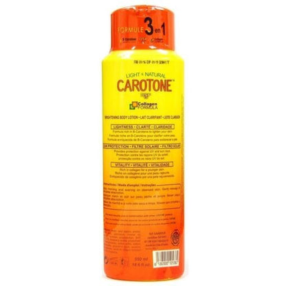 Carotone Light & Natural Brightening Body Lotion - 550ml