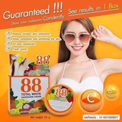 88 Total White Underarm Cream 35g