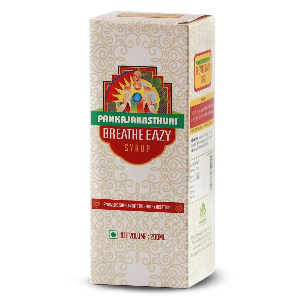 Pankajakasthuri Breathe Eazy Syrup 200 ml