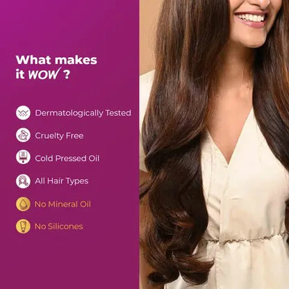 WOW Onion Anti-Hairfall Oil With Collagen 200 ml
