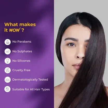WOW Rosemary With Biotin Shampoo for Hair Growth 250 ml