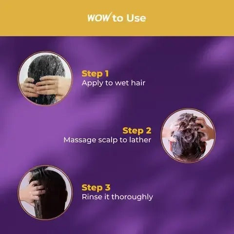 WOW Rosemary With Biotin Shampoo for Hair Growth 250 ml