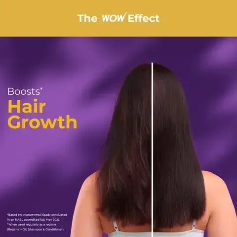 WOW Rosemary With Biotin Shampoo for Hair Growth 250 ml