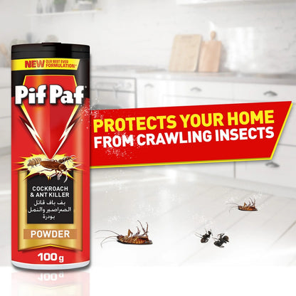 Pif Paf Cockroach & Ant Killer Powder 3 x 100 g