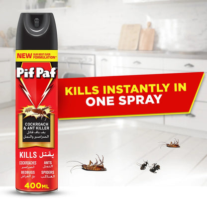 Pif Paf Power Guard Crawling Insect Killer Spray 400 ml