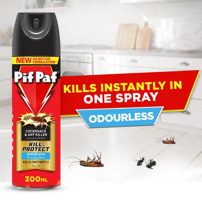 Pif Paf Cockroach & Ant Killer Odourless 300 ml
