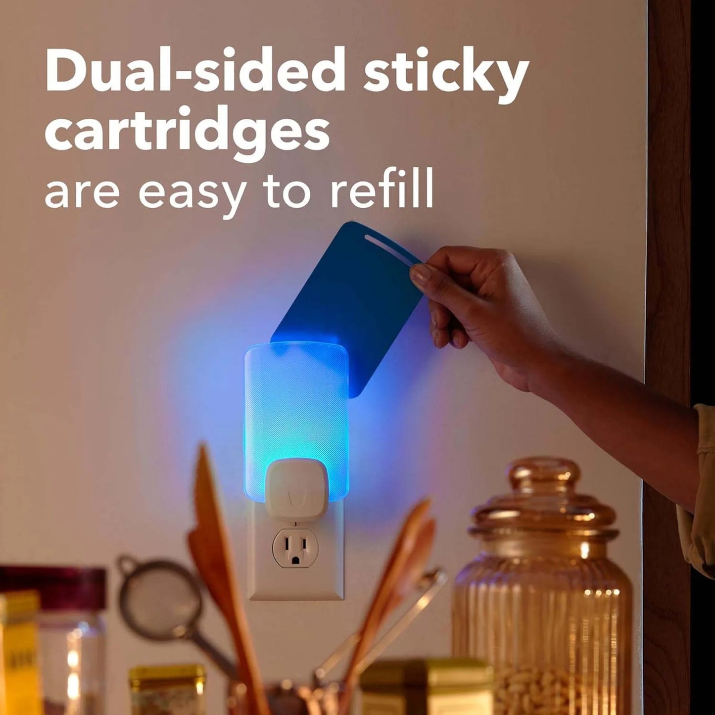 Raid Flying Insect Light Trap 1 Device + 1 Cartridges