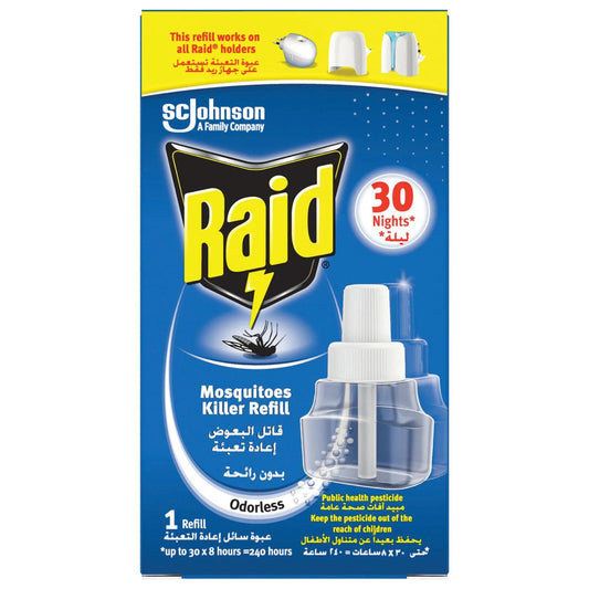 Raid Electrical Mosquito Diffuser Refill 30 Nights 21 ml