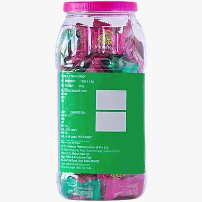Dabur Hajmola Chulbuli Imli & Albela Aam Maha Candy, 130 pcs Jar