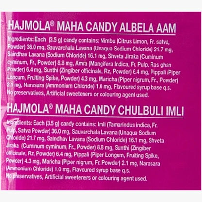 Dabur Hajmola Chulbuli Imli & Albela Aam Maha Candy, 130 pcs Jar