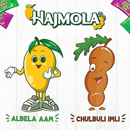 Dabur Hajmola Chulbuli Imli & Albela Aam Maha Candy, 130 pcs Jar