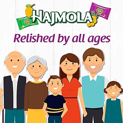 Dabur Hajmola Chulbuli Imli & Albela Aam Maha Candy, 130 pcs Jar