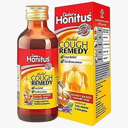 Dabur Honitus Herbal Cough Syrup, 100 ml