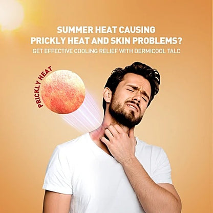 Dermi Cool Prickly Heat Powder Radiant Sandal, 150 g (Dermicool 60g free)