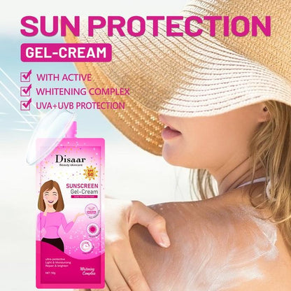 Disaar Beauty Skin Care Sunscreen Gel Cream SPF50 - 50g