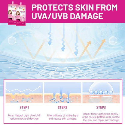 Disaar Beauty Skin Care Sunscreen Gel Cream SPF50 - 50g