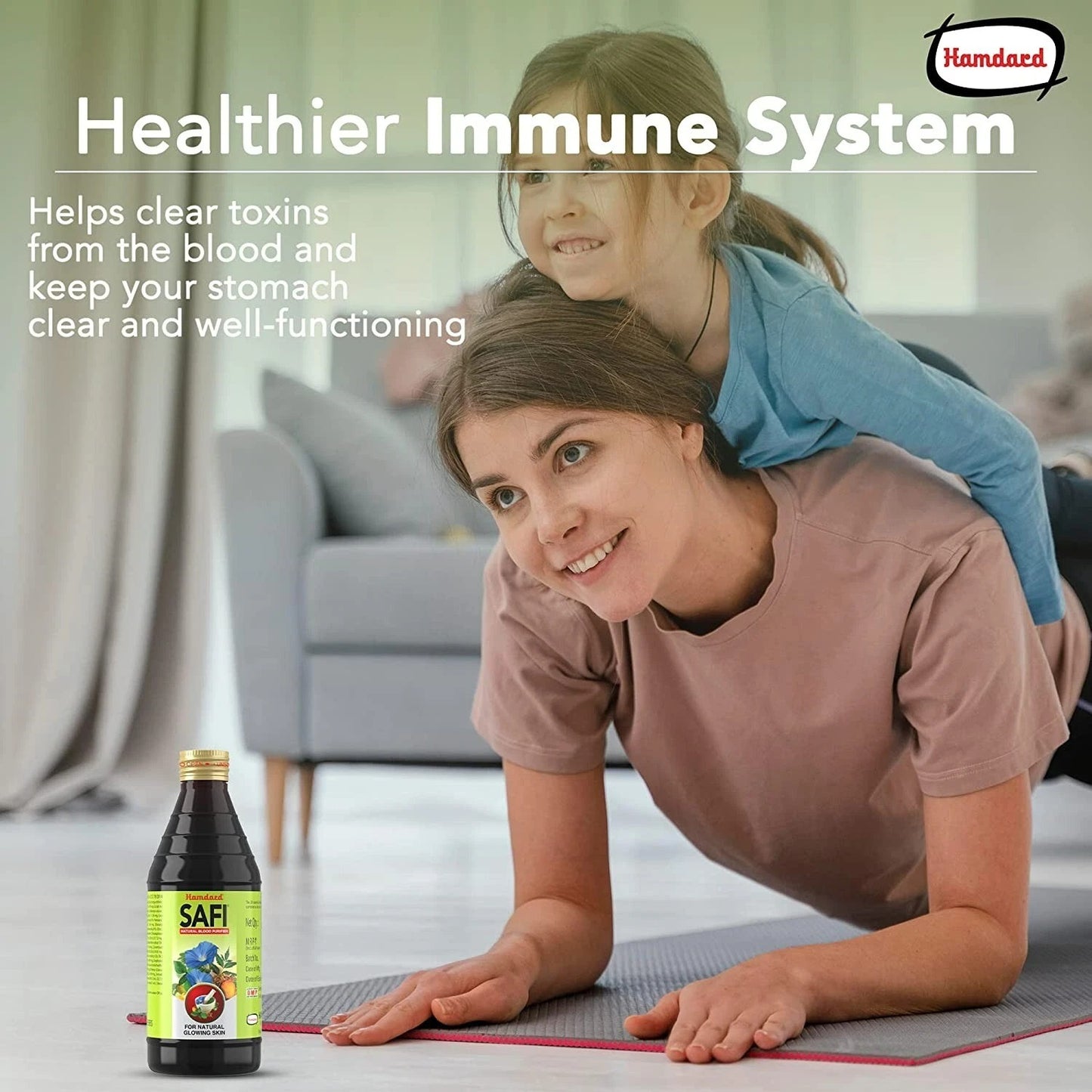Hamdard Safi Blood Purifier Syrup for Healthy & Glowing Skin 500ml