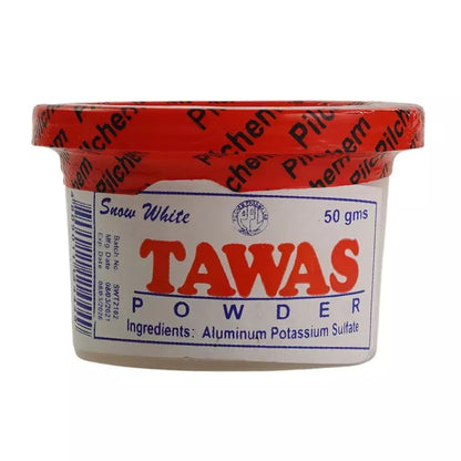 Snow White Tawas Powder Classic Plain 50g