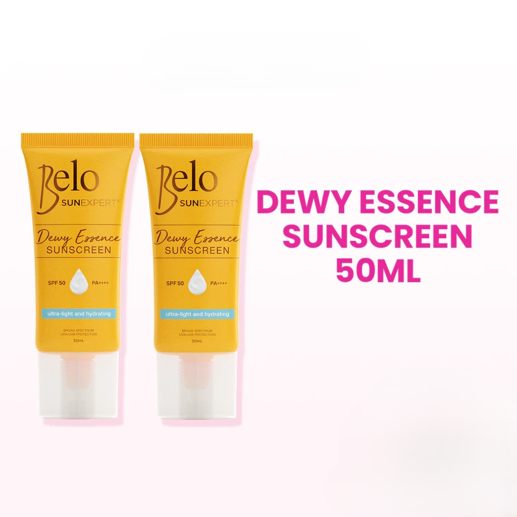 Belo SunExpert Dewy Essence Sunscreen SPF50 50ml, Pack of 2
