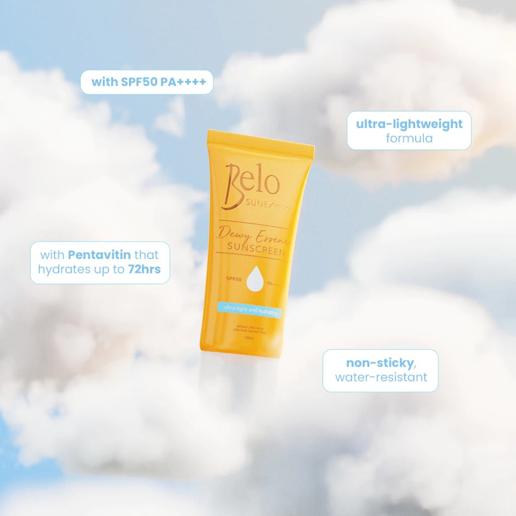 Belo SunExpert Dewy Essence Sunscreen SPF50 50ml, Pack of 2
