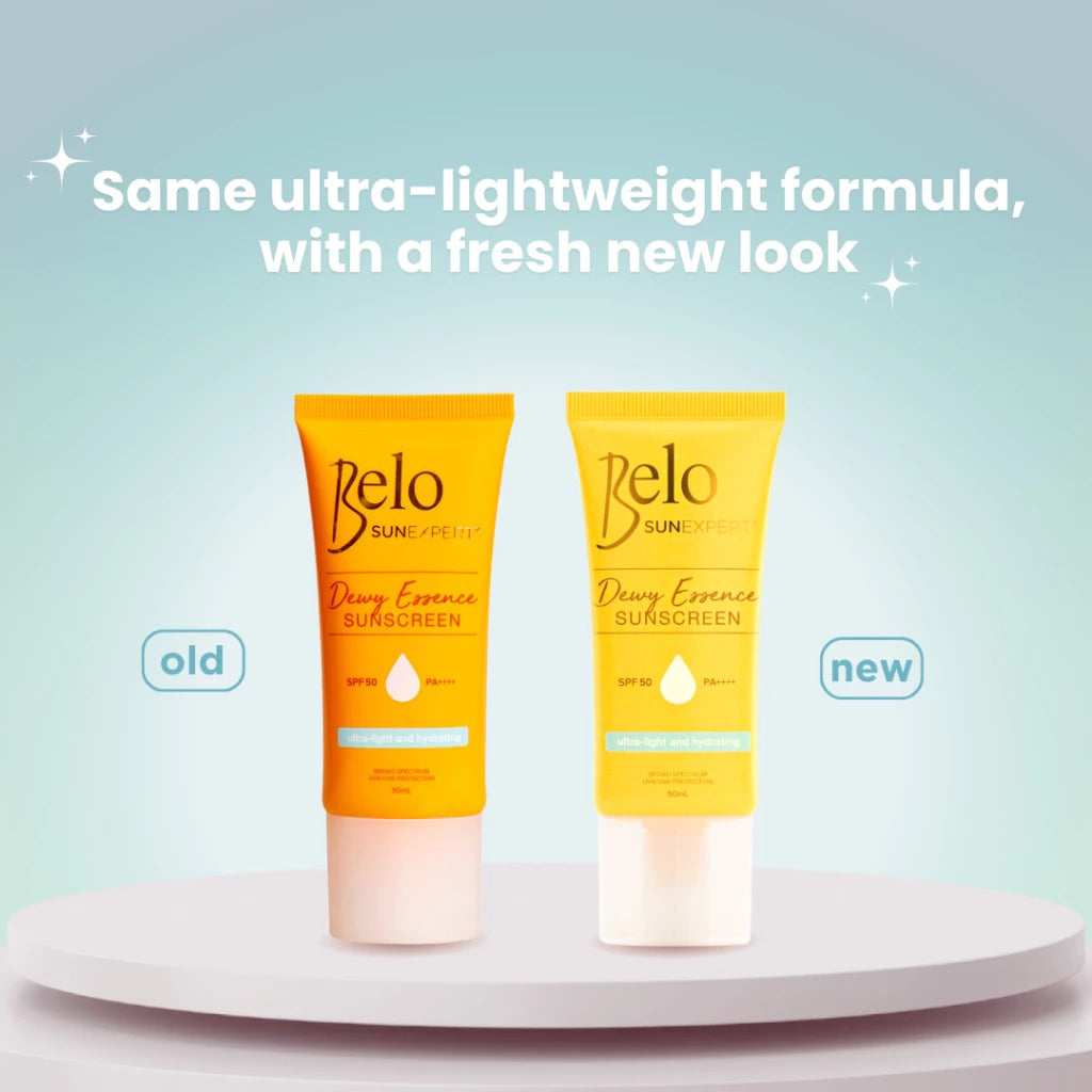 Belo SunExpert Dewy Essence Sunscreen SPF50 50ml, Pack of 2
