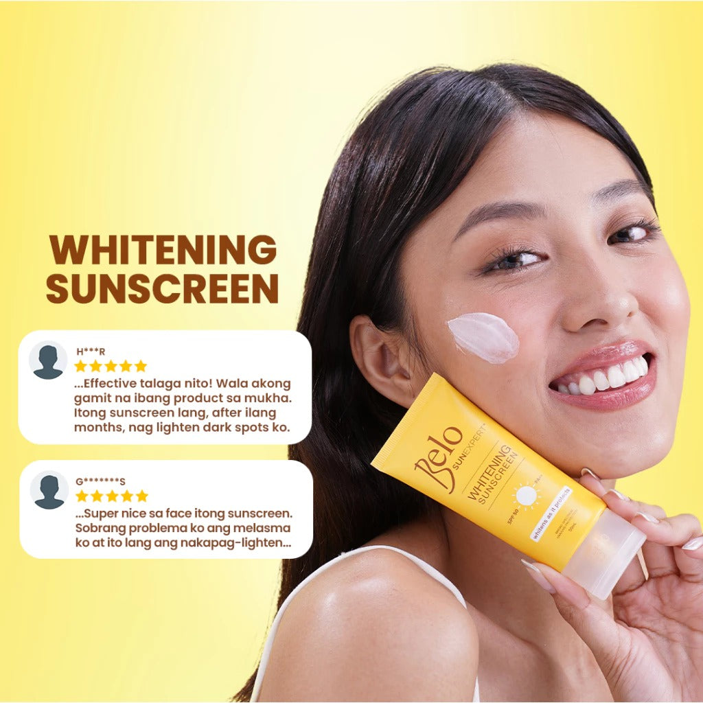 Belo SunExpert Whitening Sunscreen SPF50 50ml, Pack of 2