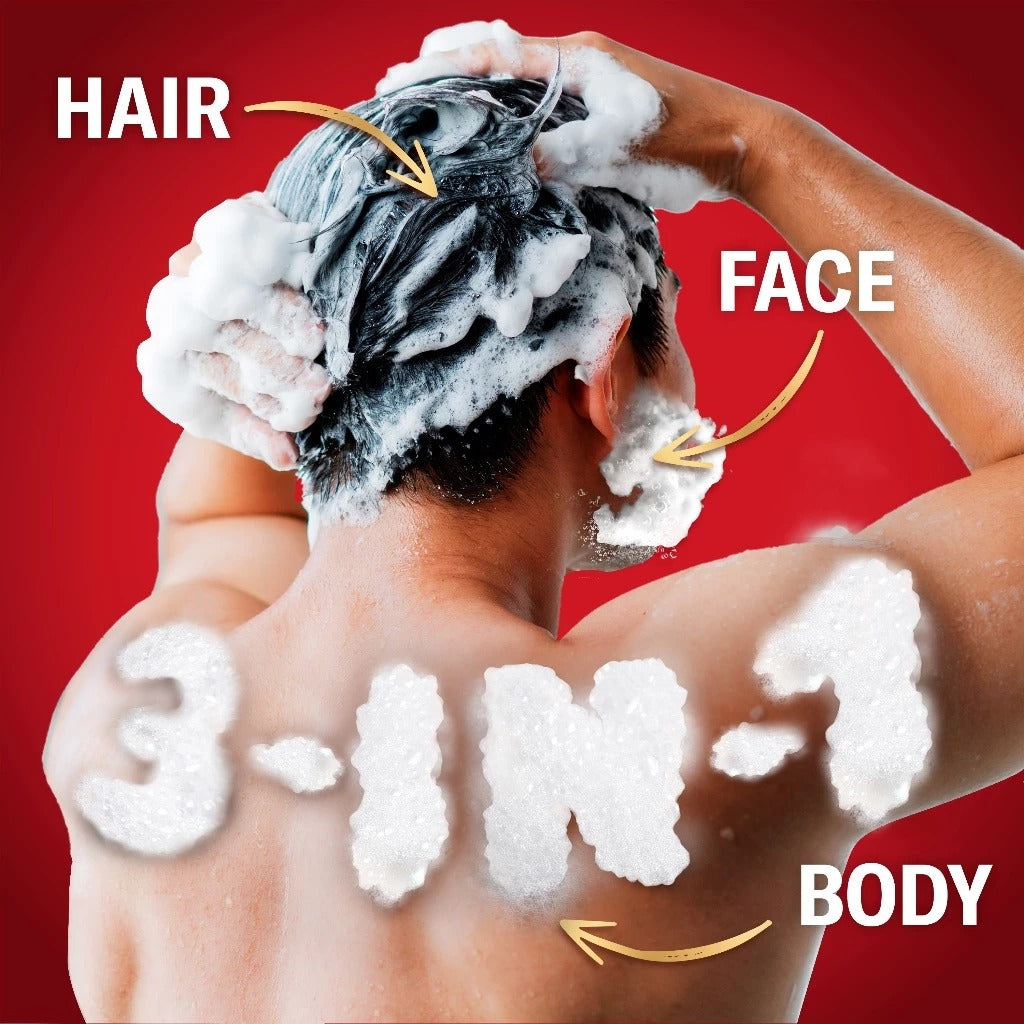 Old Spice 3-In-1 Shower Gel, Bearglove - 400ml