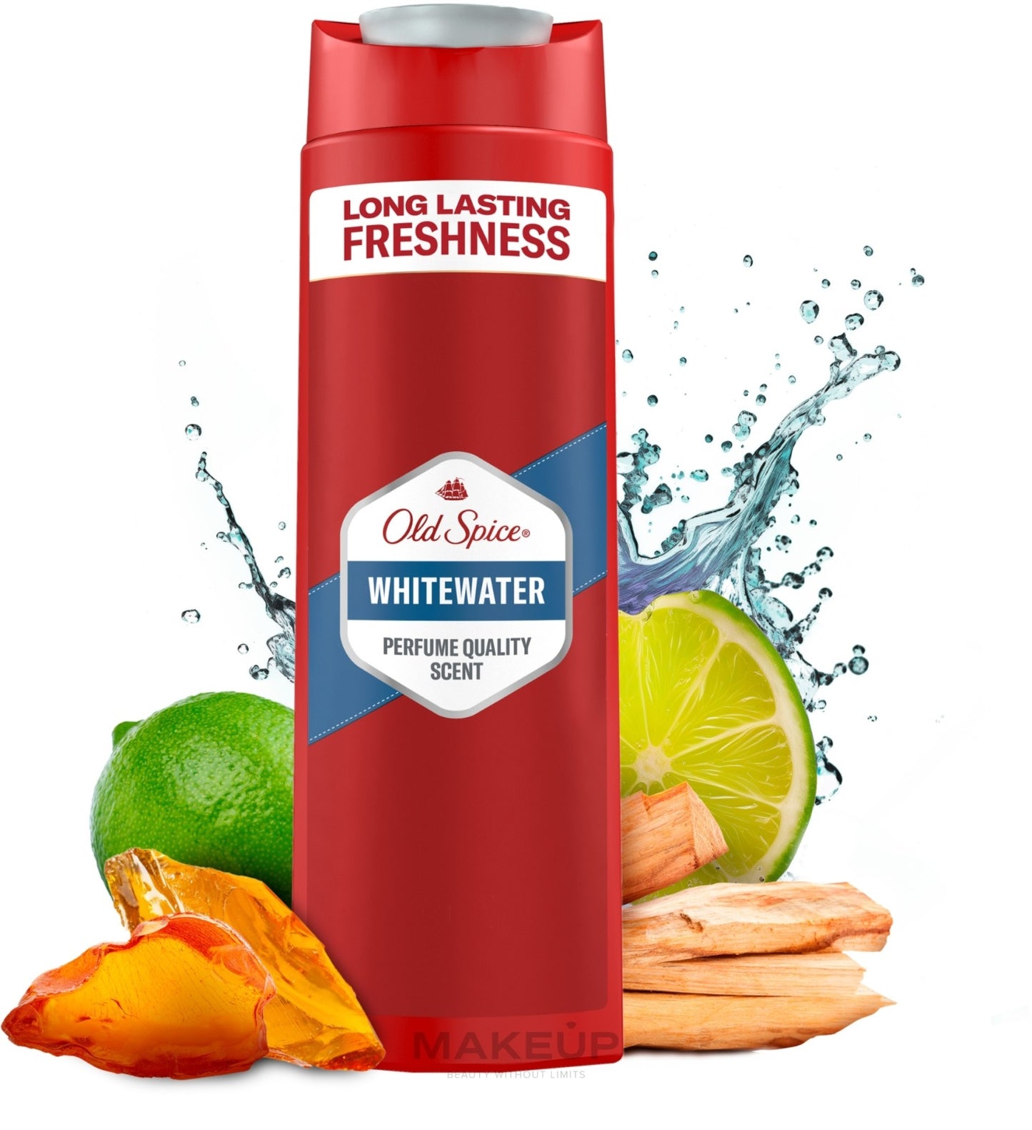 Old Spice 3-In-1 Shower Gel, Whitewater - 400ml