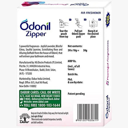 Odonil Zipper Mix Pack - 50g (Pack of 5)