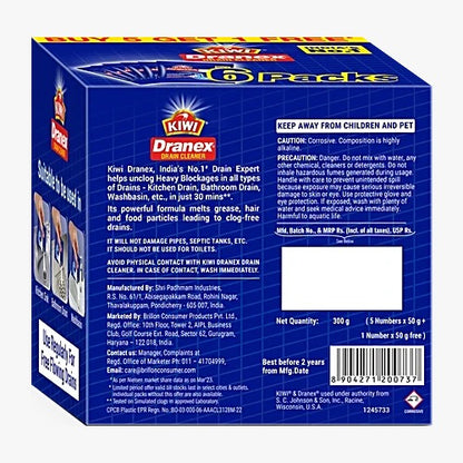 Dranex Drain Cleaner 50g*6N