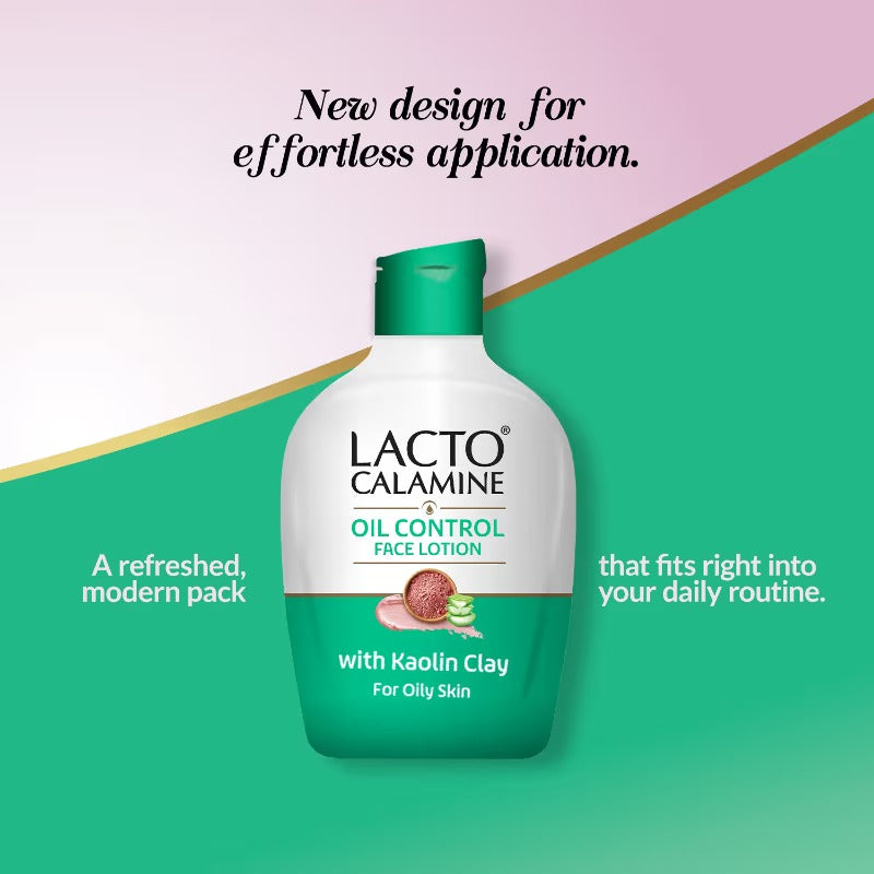 Lacto Calamine Face Moisturizer, Body Lotion with Kaolin for Combination to Normal Skin 120ml