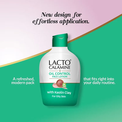 Lacto Calamine Face Moisturizer, Body Lotion with Kaolin for Combination to Normal Skin 120ml