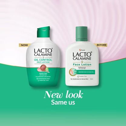 Lacto Calamine Face Moisturizer, Body Lotion with Kaolin for Combination to Normal Skin 120ml