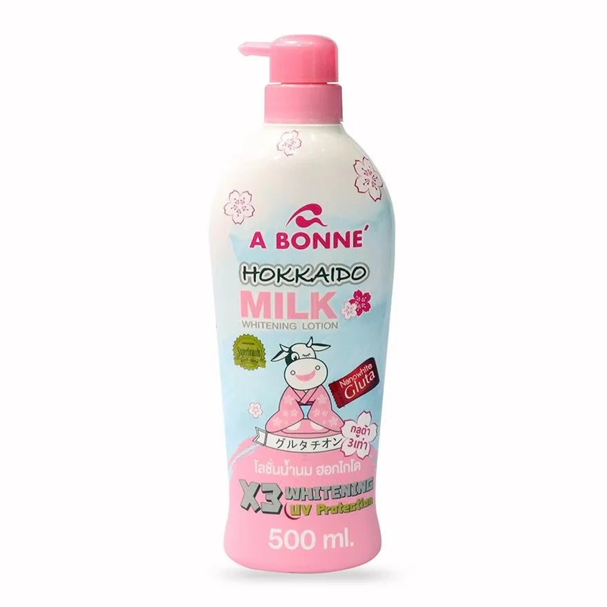 A Bonne Hokkaido Milk Whitening Lotion 500ml